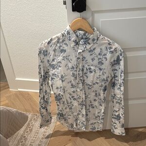 Floral Button-Up Shirt